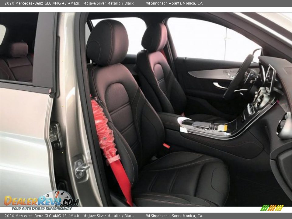 2020 Mercedes-Benz GLC AMG 43 4Matic Mojave Silver Metallic / Black Photo #6