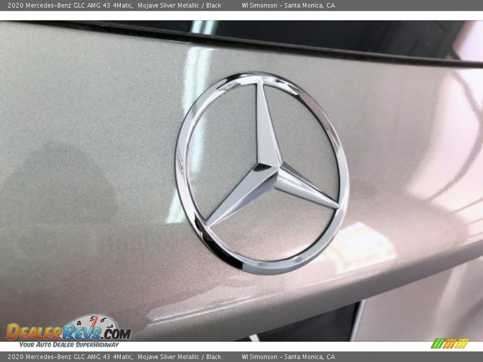 2020 Mercedes-Benz GLC AMG 43 4Matic Mojave Silver Metallic / Black Photo #7