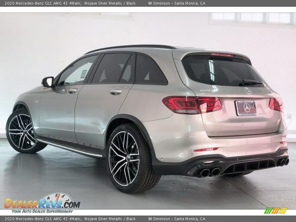 2020 Mercedes-Benz GLC AMG 43 4Matic Mojave Silver Metallic / Black Photo #10