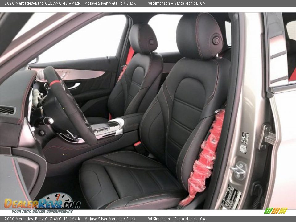 2020 Mercedes-Benz GLC AMG 43 4Matic Mojave Silver Metallic / Black Photo #14