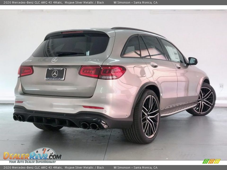 2020 Mercedes-Benz GLC AMG 43 4Matic Mojave Silver Metallic / Black Photo #16