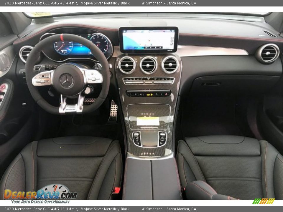 2020 Mercedes-Benz GLC AMG 43 4Matic Mojave Silver Metallic / Black Photo #17