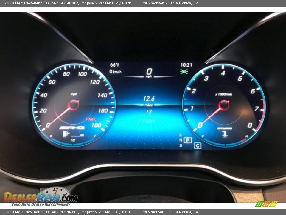 2020 Mercedes-Benz GLC AMG 43 4Matic Mojave Silver Metallic / Black Photo #20