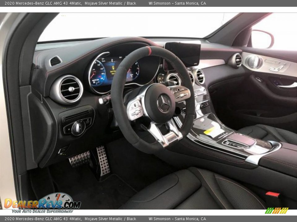 2020 Mercedes-Benz GLC AMG 43 4Matic Mojave Silver Metallic / Black Photo #22