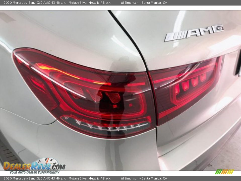 2020 Mercedes-Benz GLC AMG 43 4Matic Mojave Silver Metallic / Black Photo #26