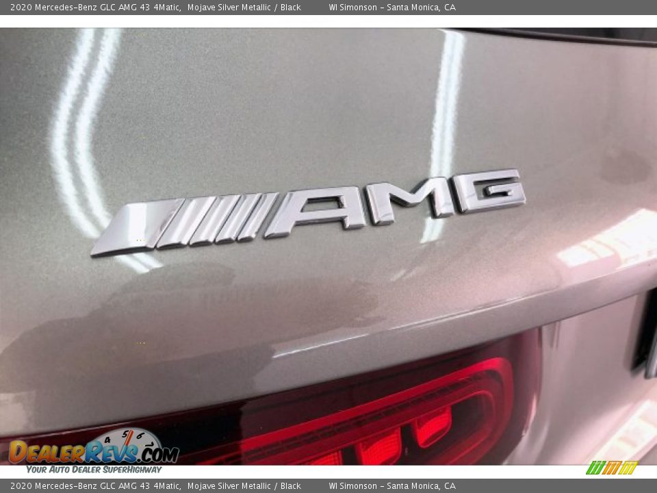 2020 Mercedes-Benz GLC AMG 43 4Matic Mojave Silver Metallic / Black Photo #27