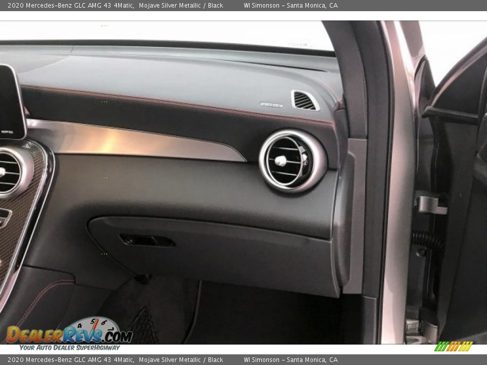 2020 Mercedes-Benz GLC AMG 43 4Matic Mojave Silver Metallic / Black Photo #28