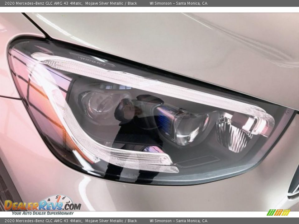 2020 Mercedes-Benz GLC AMG 43 4Matic Mojave Silver Metallic / Black Photo #31