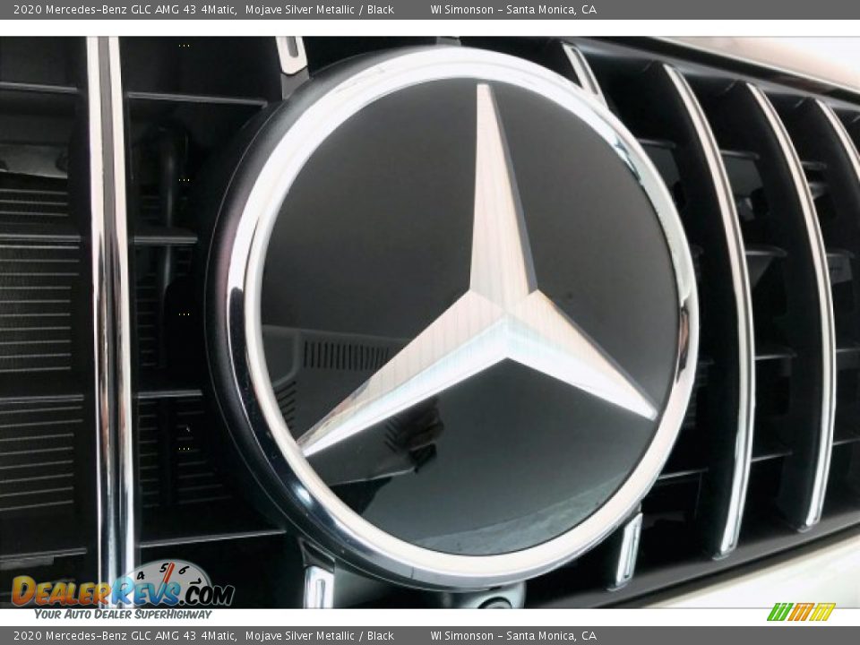 2020 Mercedes-Benz GLC AMG 43 4Matic Mojave Silver Metallic / Black Photo #32