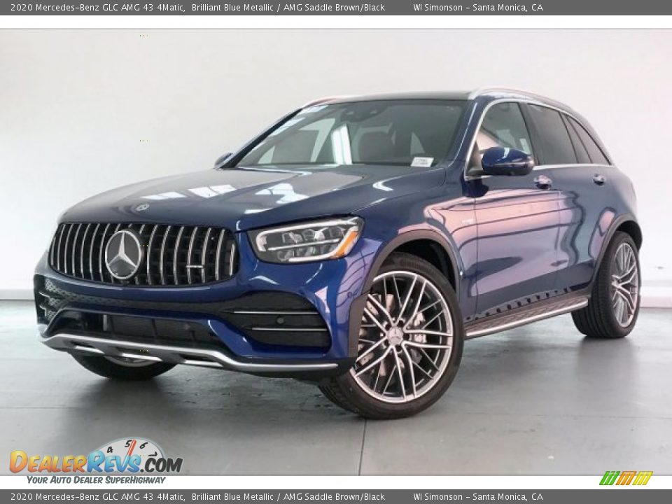 Front 3/4 View of 2020 Mercedes-Benz GLC AMG 43 4Matic Photo #12