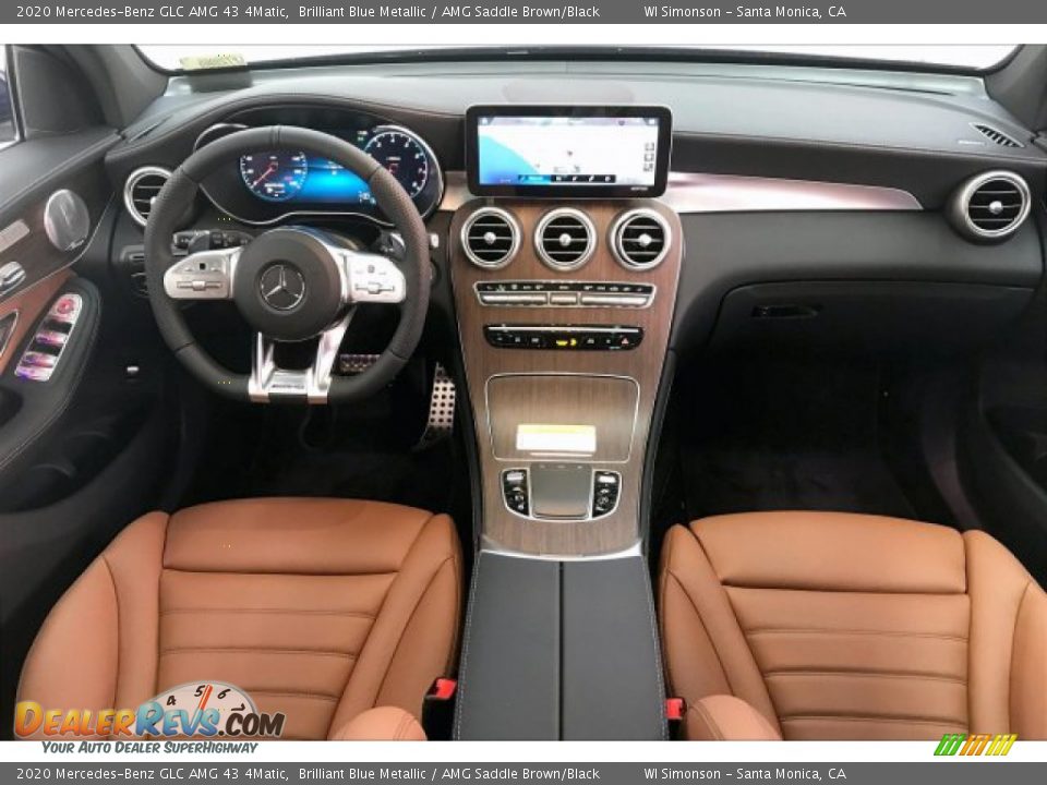 Dashboard of 2020 Mercedes-Benz GLC AMG 43 4Matic Photo #17