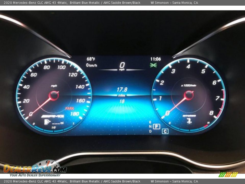 2020 Mercedes-Benz GLC AMG 43 4Matic Gauges Photo #20
