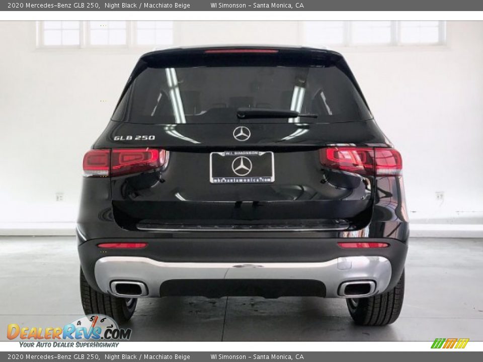 2020 Mercedes-Benz GLB 250 Night Black / Macchiato Beige Photo #3