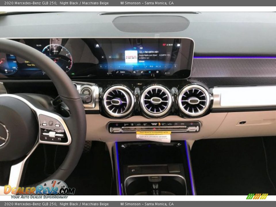 2020 Mercedes-Benz GLB 250 Night Black / Macchiato Beige Photo #6