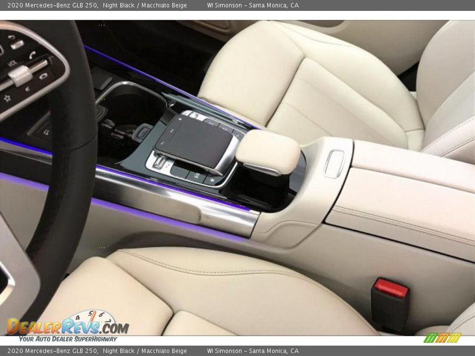 2020 Mercedes-Benz GLB 250 Night Black / Macchiato Beige Photo #7