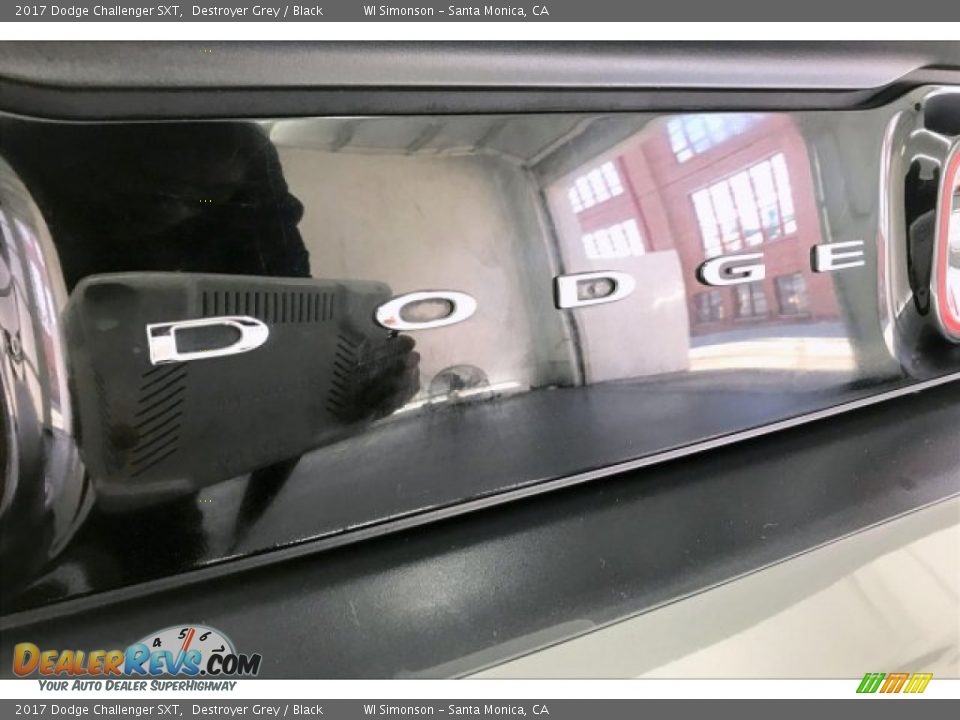 2017 Dodge Challenger SXT Destroyer Grey / Black Photo #7