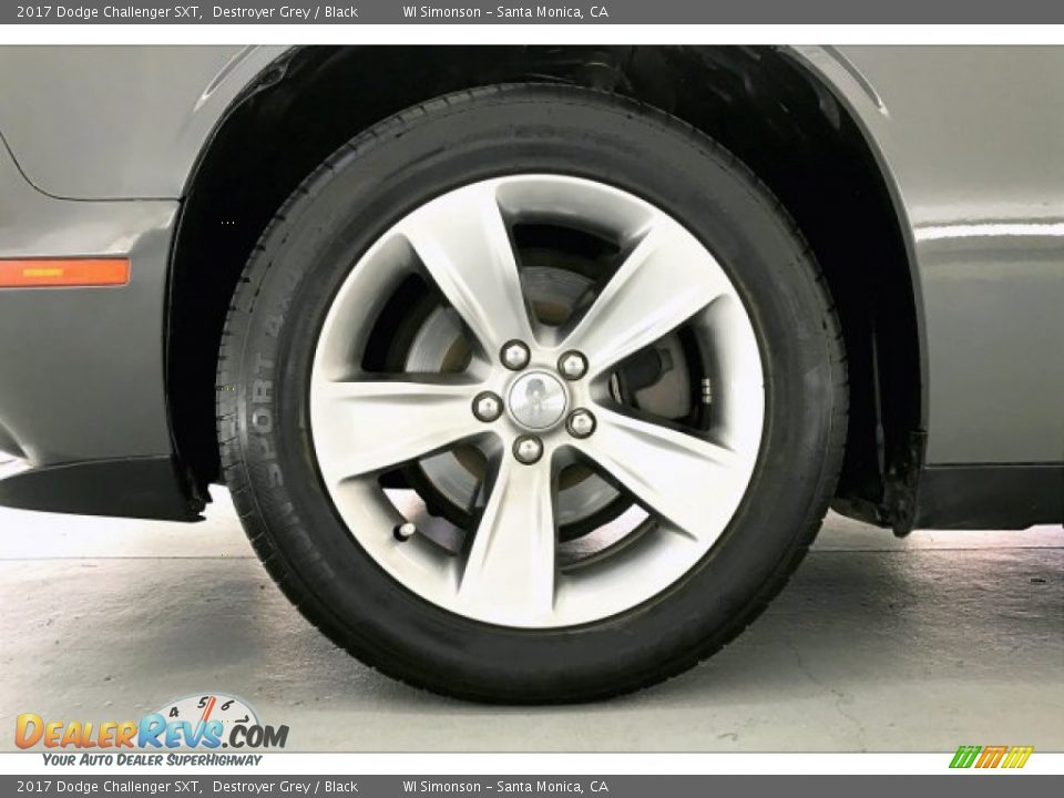 2017 Dodge Challenger SXT Destroyer Grey / Black Photo #8