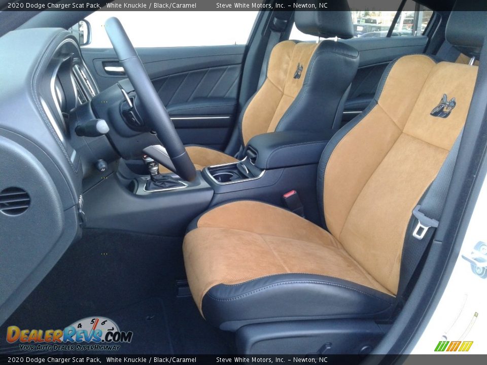 Black/Caramel Interior - 2020 Dodge Charger Scat Pack Photo #10