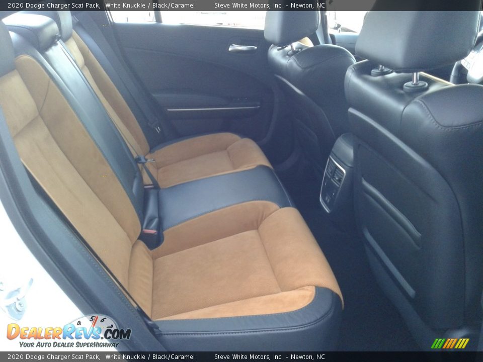 2020 Dodge Charger Scat Pack White Knuckle / Black/Caramel Photo #17