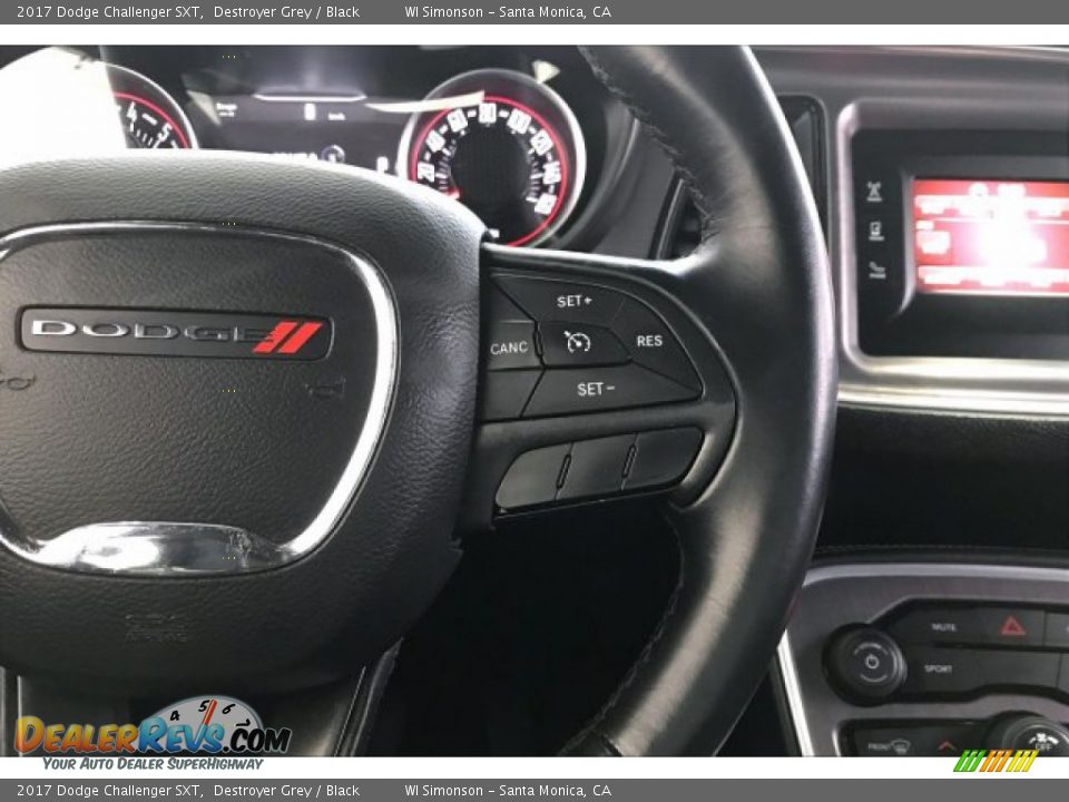 2017 Dodge Challenger SXT Destroyer Grey / Black Photo #19