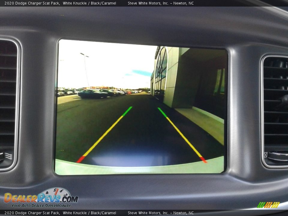 2020 Dodge Charger Scat Pack White Knuckle / Black/Caramel Photo #23