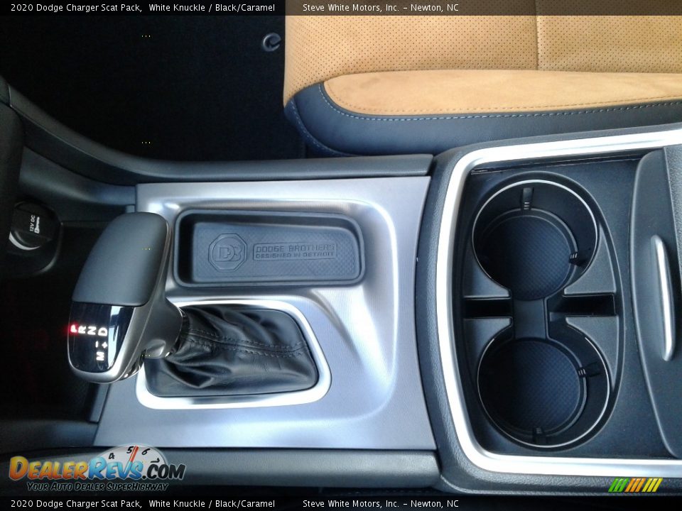 2020 Dodge Charger Scat Pack White Knuckle / Black/Caramel Photo #25