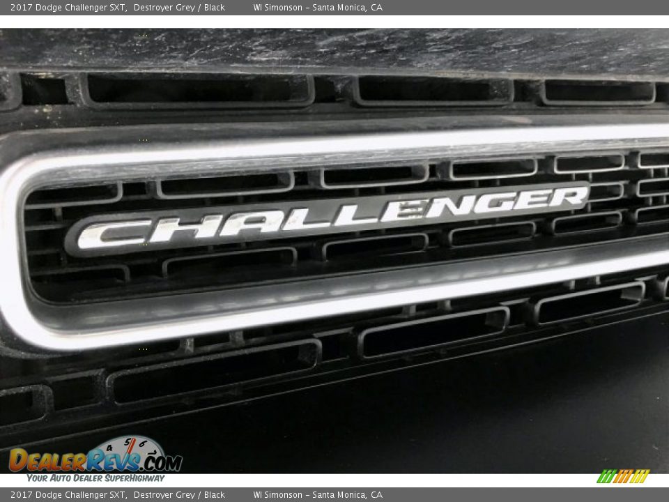 2017 Dodge Challenger SXT Destroyer Grey / Black Photo #30