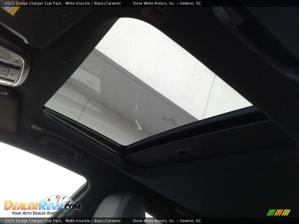 2020 Dodge Charger Scat Pack White Knuckle / Black/Caramel Photo #28