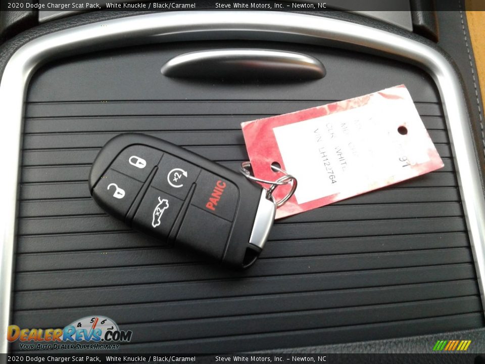 2020 Dodge Charger Scat Pack White Knuckle / Black/Caramel Photo #30