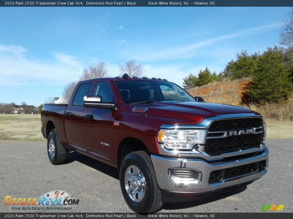 2020 Ram 2500 Tradesman Crew Cab 4x4 Delmonico Red Pearl / Black Photo #4