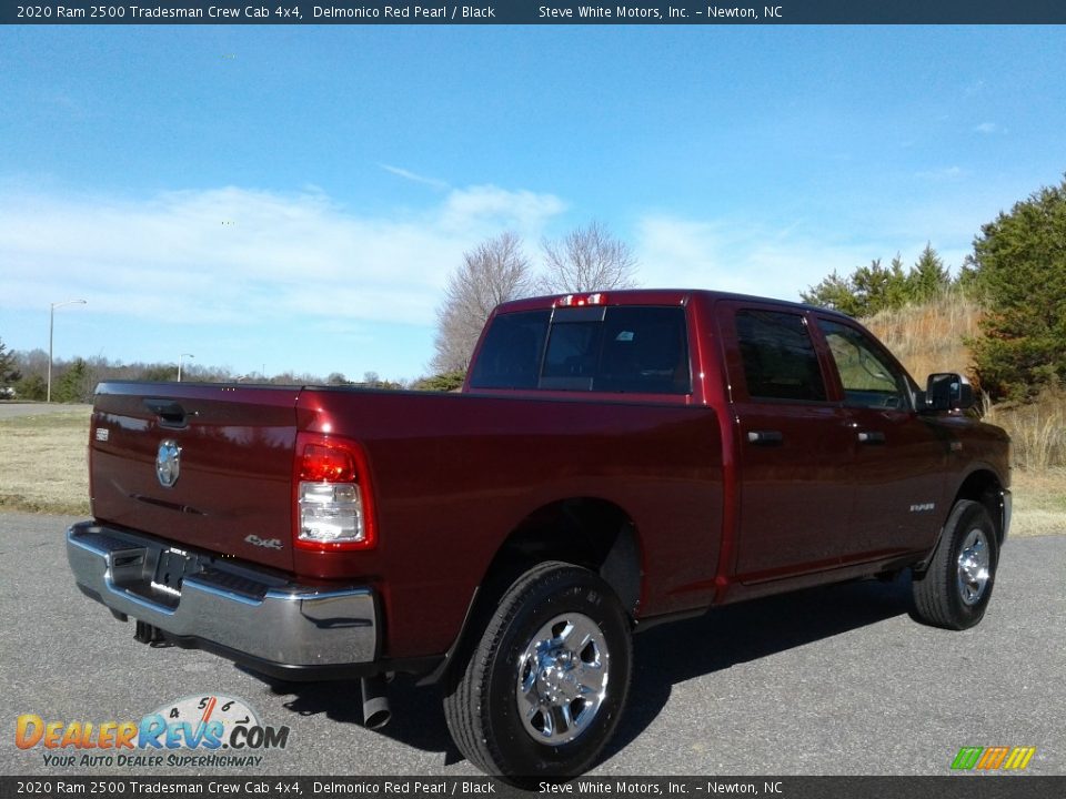 2020 Ram 2500 Tradesman Crew Cab 4x4 Delmonico Red Pearl / Black Photo #6