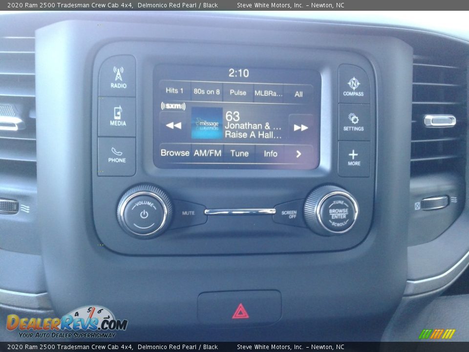 2020 Ram 2500 Tradesman Crew Cab 4x4 Delmonico Red Pearl / Black Photo #21