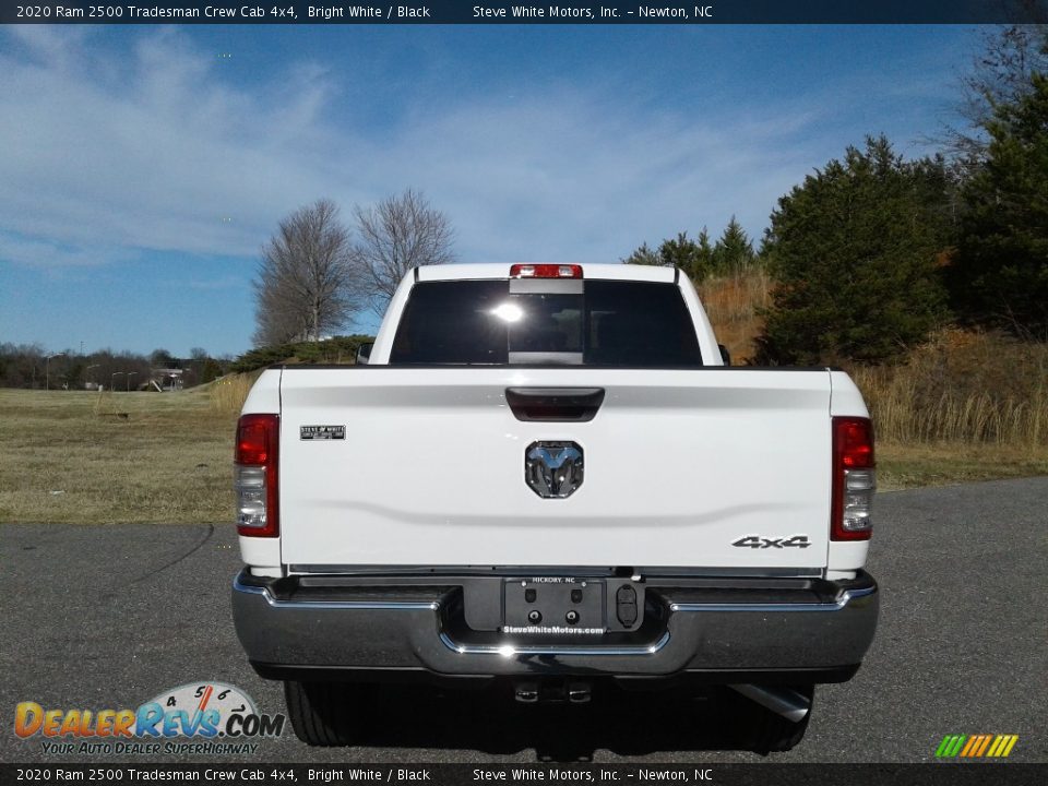 2020 Ram 2500 Tradesman Crew Cab 4x4 Bright White / Black Photo #7