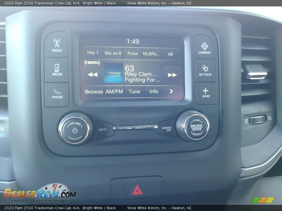 2020 Ram 2500 Tradesman Crew Cab 4x4 Bright White / Black Photo #22