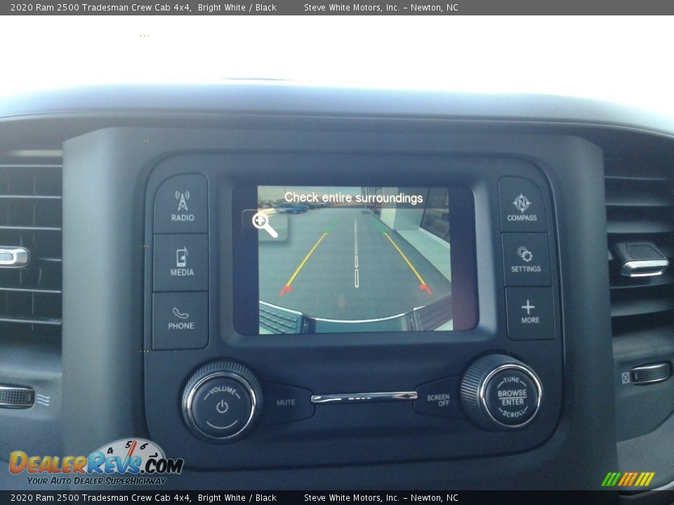 2020 Ram 2500 Tradesman Crew Cab 4x4 Bright White / Black Photo #23