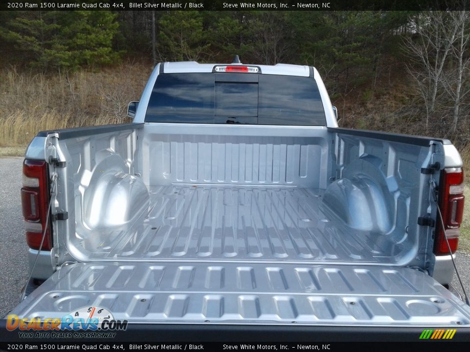 2020 Ram 1500 Laramie Quad Cab 4x4 Billet Silver Metallic / Black Photo #7