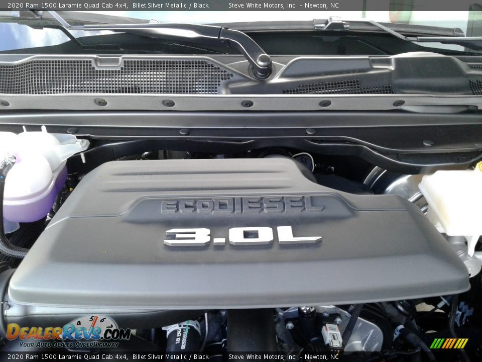 2020 Ram 1500 Laramie Quad Cab 4x4 3.0 Liter DOHC 24-Valve Turbo-Diesel V6 Engine Photo #10