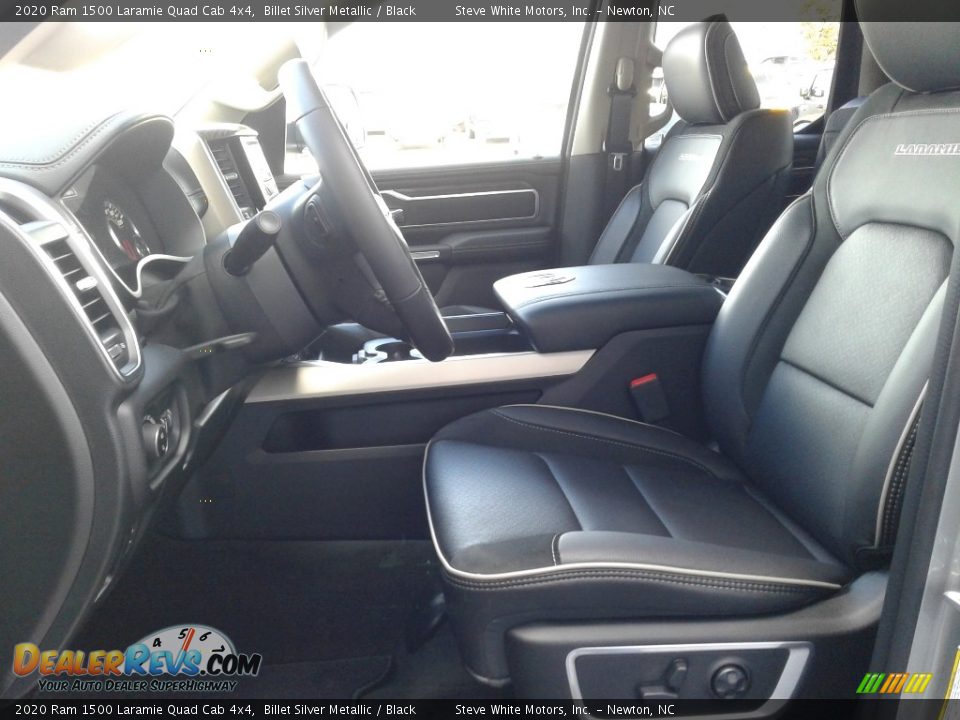 Front Seat of 2020 Ram 1500 Laramie Quad Cab 4x4 Photo #11