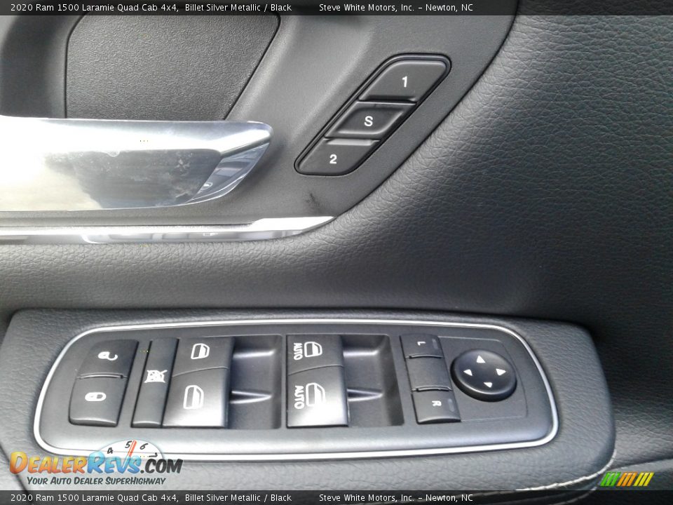 Controls of 2020 Ram 1500 Laramie Quad Cab 4x4 Photo #12