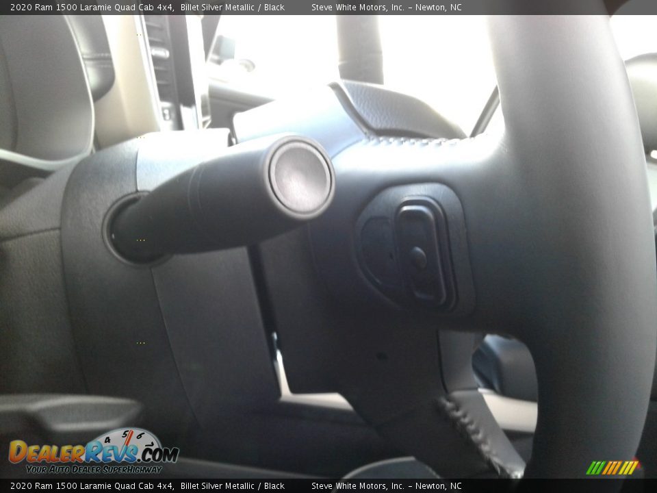 2020 Ram 1500 Laramie Quad Cab 4x4 Billet Silver Metallic / Black Photo #14