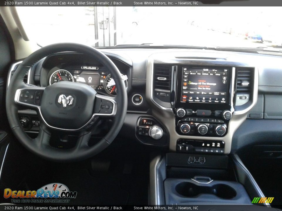 2020 Ram 1500 Laramie Quad Cab 4x4 Billet Silver Metallic / Black Photo #15