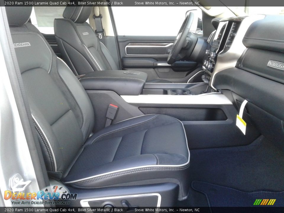 2020 Ram 1500 Laramie Quad Cab 4x4 Billet Silver Metallic / Black Photo #20