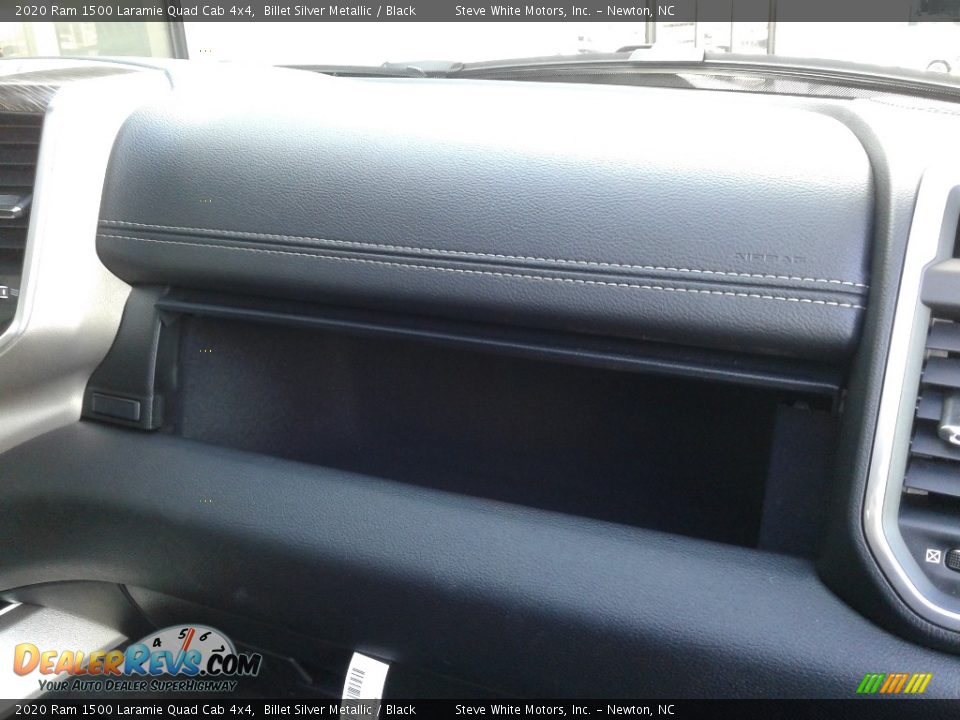 2020 Ram 1500 Laramie Quad Cab 4x4 Billet Silver Metallic / Black Photo #22