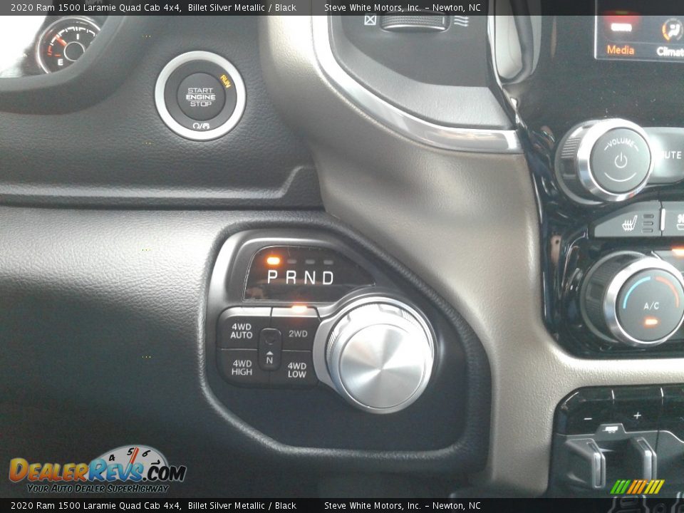 2020 Ram 1500 Laramie Quad Cab 4x4 Billet Silver Metallic / Black Photo #26