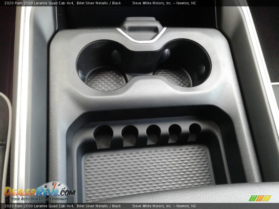 2020 Ram 1500 Laramie Quad Cab 4x4 Billet Silver Metallic / Black Photo #35