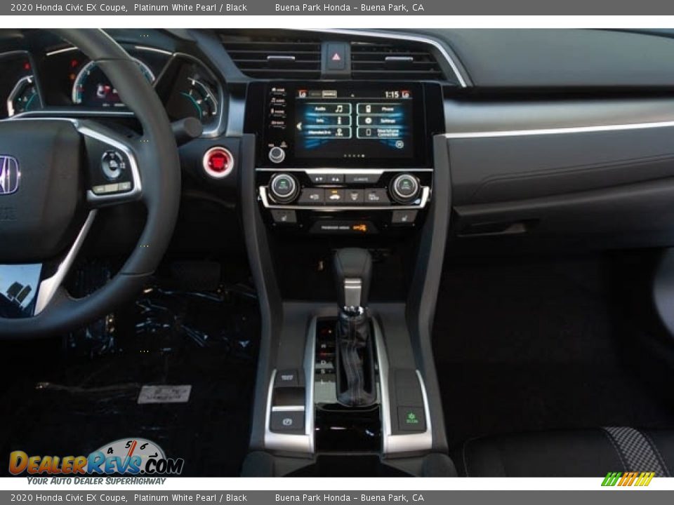 Controls of 2020 Honda Civic EX Coupe Photo #19