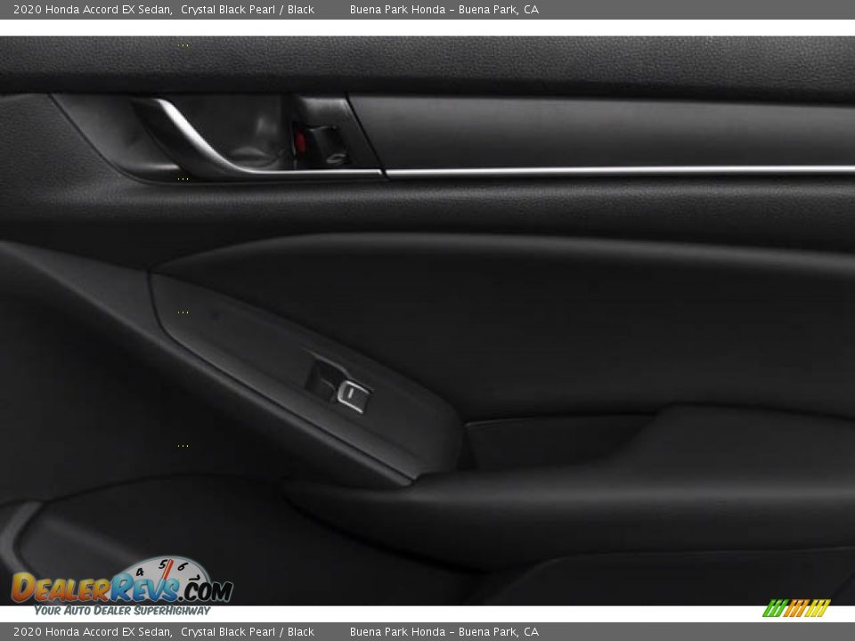 2020 Honda Accord EX Sedan Crystal Black Pearl / Black Photo #19