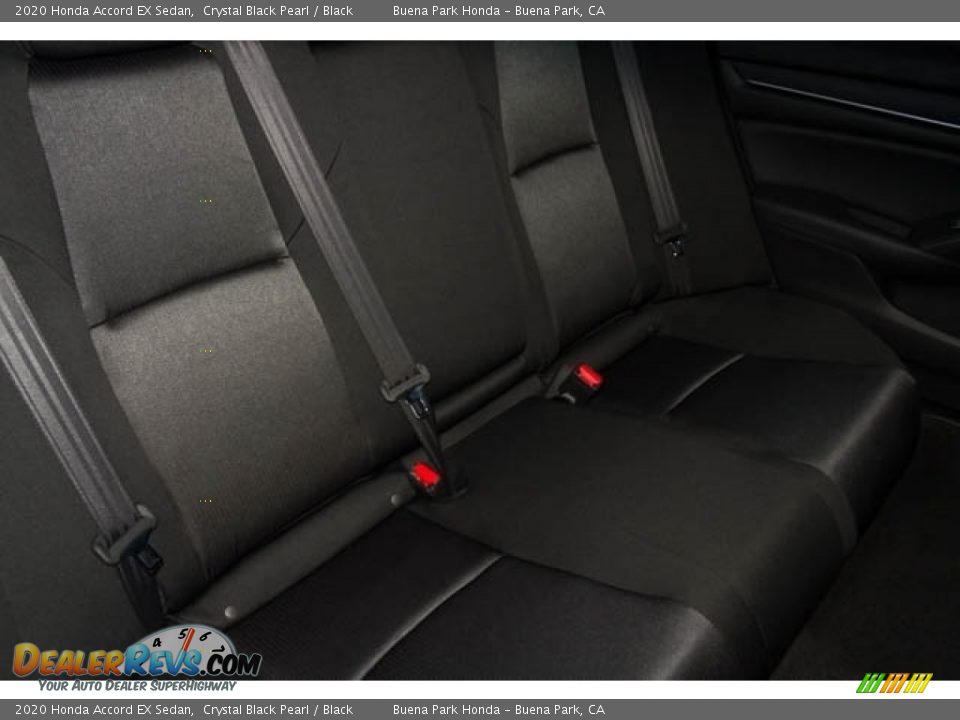 2020 Honda Accord EX Sedan Crystal Black Pearl / Black Photo #35