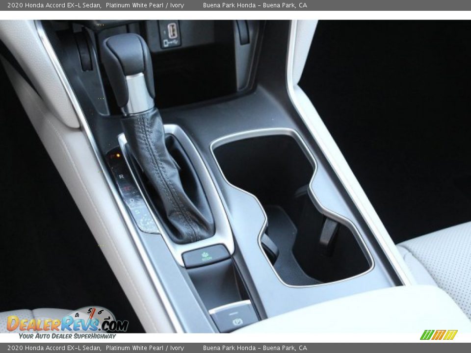 2020 Honda Accord EX-L Sedan Platinum White Pearl / Ivory Photo #14