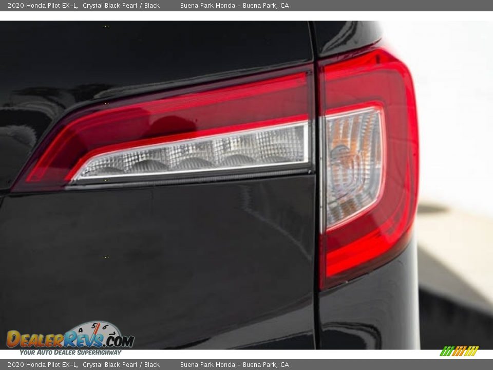 2020 Honda Pilot EX-L Crystal Black Pearl / Black Photo #8